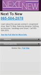 Mobile Screenshot of nexttonewknox.com